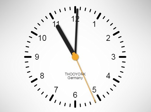 Html javascript clock